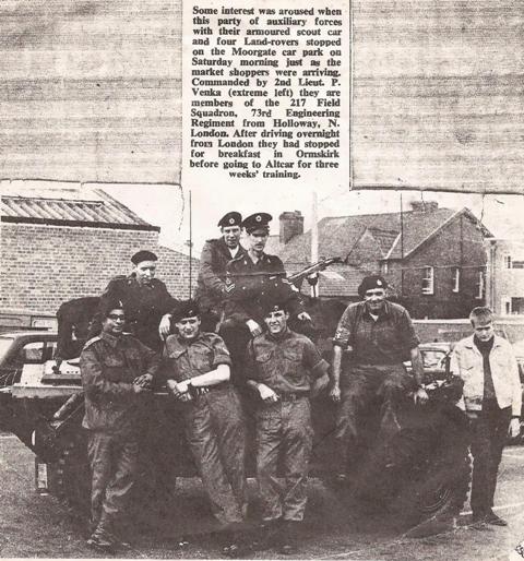 En route to 1973 Camp, Altcar